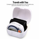 Automatic Wrist Blood Pressure Monitor BP Cuff Gauge Machine Tester with Memory