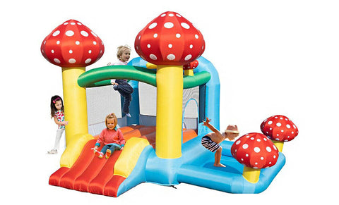 Inflatable Bounce House Castle Jumper Bouncer Jump Bouncy Kids with Air Blower