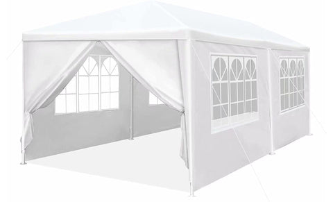 10 x 20 Outdoor Canopy Gazebo Tent Shelter w/ 6 Removable Sidewalls