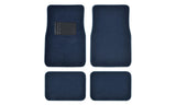 4pc Carpet Liner Vinyl Heel Pad Car Floor Mats for Sedan & SUV