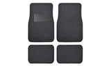 4pc Carpet Liner Vinyl Heel Pad Car Floor Mats for Sedan & SUV