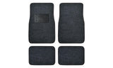 4pc Carpet Liner Vinyl Heel Pad Car Floor Mats for Sedan & SUV