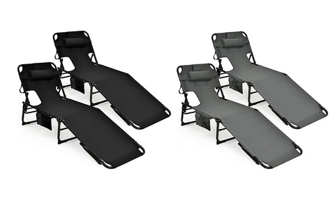 Folding Recliner Chaise Lounge Chairs