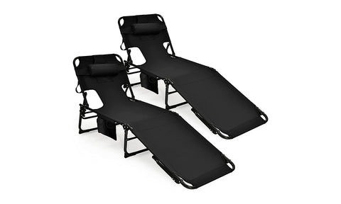 Folding Recliner Chaise Lounge Chairs