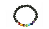 7 Chakra Healing Natural Stone Bead Bracelet