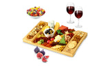 Bamboo Charcuterie Board & Cheese Platter
