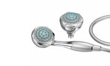 Deluxe 24-setting 3-way Overhead / Handheld Shower Combo