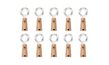 5/10 Pack Copper Wire Wine Bottle Cork Lamp Fairy String Lights for Wedding Party
