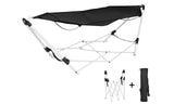 Portable Hammock Cot with Stand-Folds