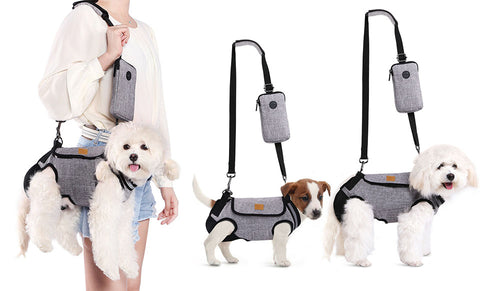 Pet Sling Carrier Bag Dog Lift Harness Whole Body Support Rehabilitation Vest