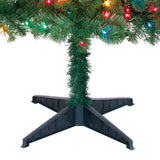 Multi-Color Pre-Lit Artificial Christmas Tree with Stand