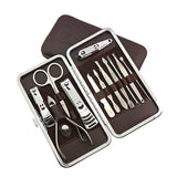 12-Piece Stainless Steel Nail Grooming Kit