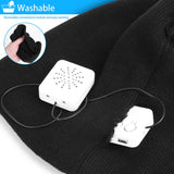 Rechargeable Unisex Bluetooth Wireless Headphone Headset Beanie