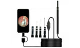 LED Ear Endoscope HD Otoscope Ear Wax Cleaning Camera Tool Cleaner Removal Kit