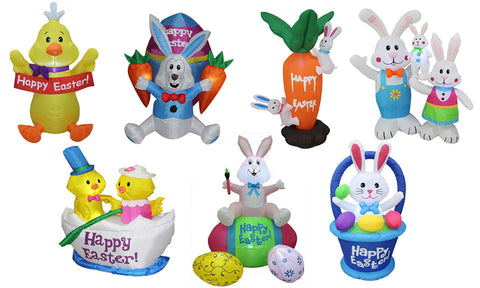 Outdoor Self-Inflating Easter Decoration Inflatable