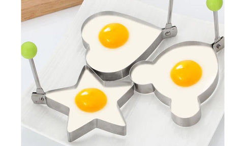 5pcs Non Stick Stainless Steel Ring Egg Pancake Mold Cooking Tools