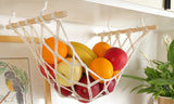 Hanging Fruit Hammock for Kitchen Under Cabinet