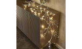 6ft White Birch Garland With LED Lights