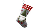 20in Christmas Gnome Stocking