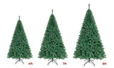 6/7/8FT Premium Artificial Christmas Tree w/ Stand