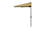 9ft Steel Half Patio Umbrella