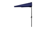 9ft Steel Half Patio Umbrella