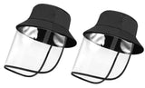 Face Shield Reusable Mask Protection Cover Anti-Splash Bucket Hat