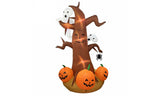 8ft Halloween Inflatable Pumpkin Ghost Tree