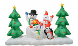 Outdoor Inflatable Airblown Christmas Decor