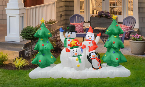 Outdoor Inflatable Airblown Christmas Decor