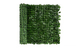Outdoor Garden Artificial Faux Ivy Hedge Leaf and Vine Privacy Fence Wall Screen