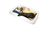 Portable Inflatable Air Mattress Bed with Safety Bumper For Kids