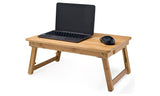 Bamboo Adjustable Laptop Desk Tray Stand For Laptop
