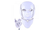 7 Colors LED Light Therapy Anti-Aging Photon Face Neck Mask Rejuvenation Facial