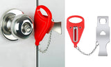 Portable Travel Security Safety Door Lock Hotel Room Intrusion Prevention Buckle