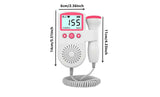 Heart Rate Monitor Home Pregnancy Display Baby Fetal Sound Heart Rate Detector
