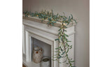 6ft Artificial Olive Garland with LED Lights