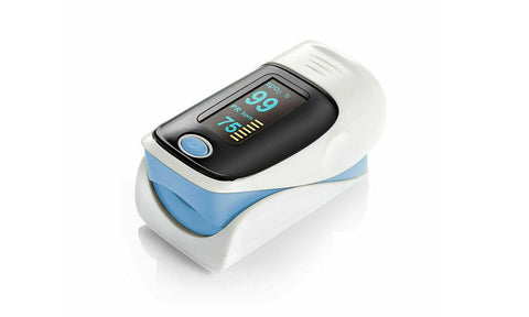 Finger Pulse Oximeter Blood Oxygen SpO2 Monitor PR PI Respiratory Rate CE