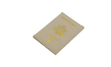 Luxury Faux Leather Passport Holder Cover ID Wallet Travel Case