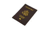 Luxury Faux Leather Passport Holder Cover ID Wallet Travel Case