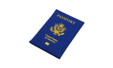 Luxury Faux Leather Passport Holder Cover ID Wallet Travel Case
