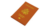 Luxury Faux Leather Passport Holder Cover ID Wallet Travel Case