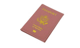 Luxury Faux Leather Passport Holder Cover ID Wallet Travel Case