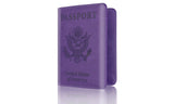 Slim Leather Travel Passport RFID Card Case Cover Holder Wallet