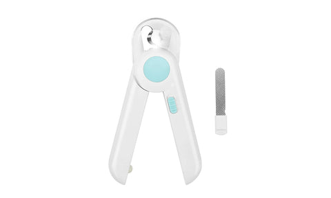 LED Light Pet Nail Clippers w/ Nail File