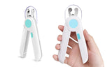 LED Light Pet Nail Clippers w/ Nail File