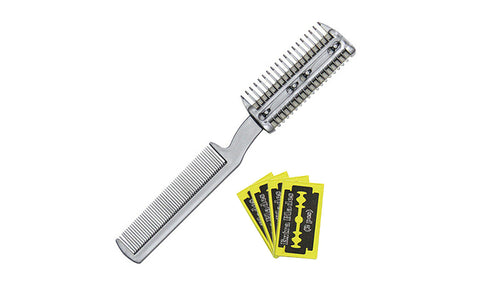 Razor Hair Comb For Thinning and Styling