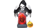 6ft RIP Reaper Inflatable Halloween Decoration