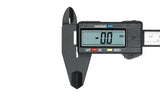 6" Carbon Fiber LCD Digital Vernier Caliper Micrometer Ruler