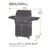 Waterproof BBQ Cover for Barbecue Grills